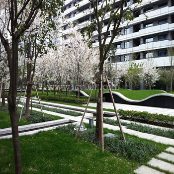 上海綠化景觀公司、上海庭院景觀工程、上海庭院景觀設計、上海小區綠化 .